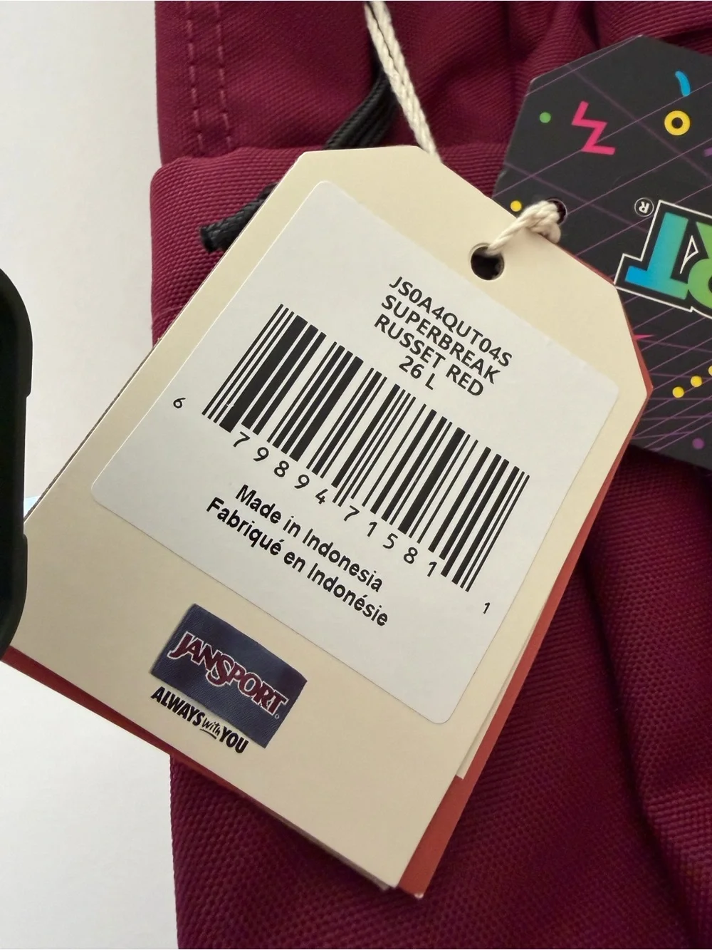 Jansport classic backpack